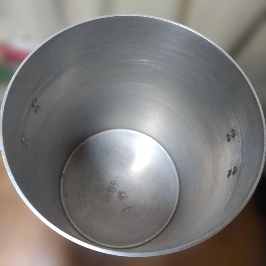 アルミ製 寸胴鍋 大容量 蓋付き　42cm　ロング