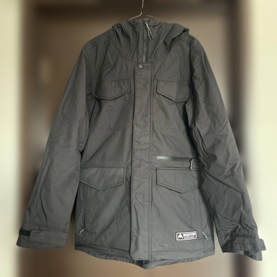 BURTON LIVING LINING フード付きウェア S/M ブラック