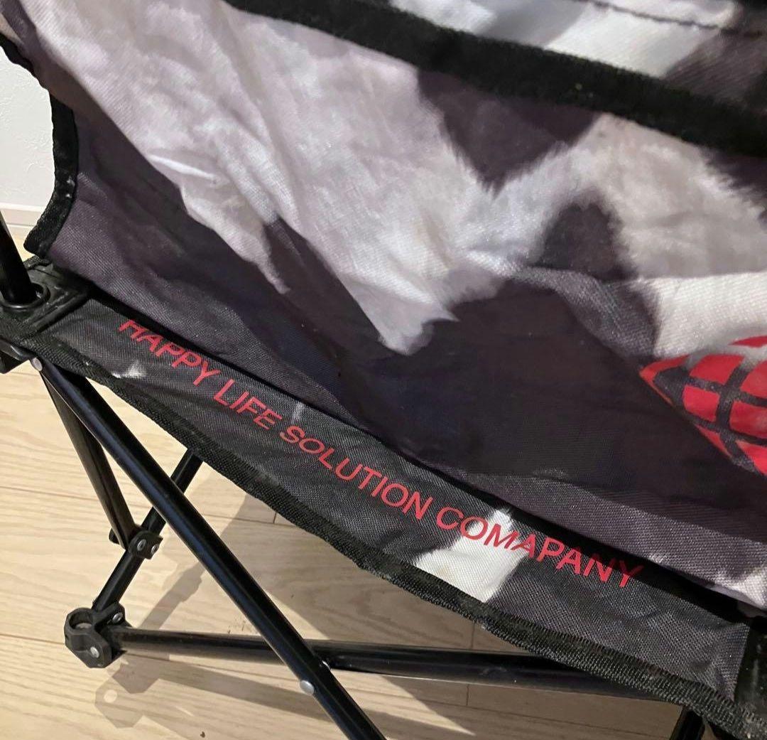 入手困難　Coleman×BEAMS ハラコ柄 折畳みベンチチェア 2人用