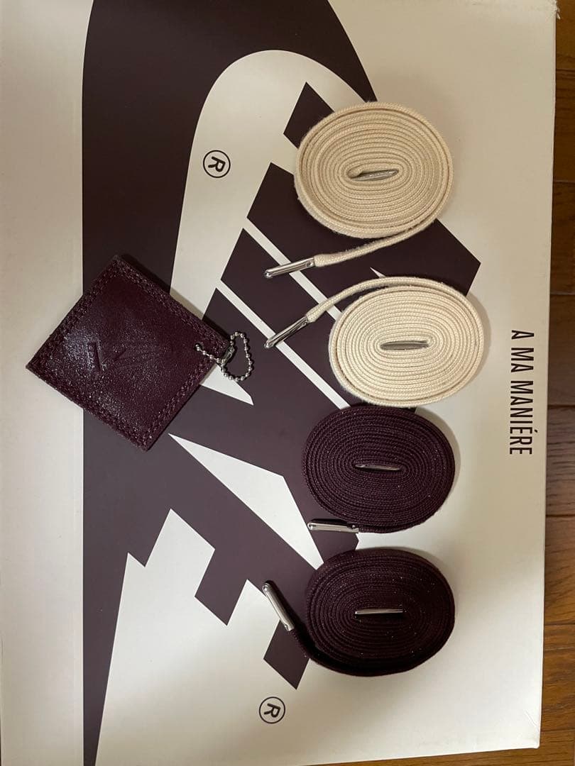 アママニエール　Air Jordan 1 ホワイト/バーガンディ　レトロハイOG