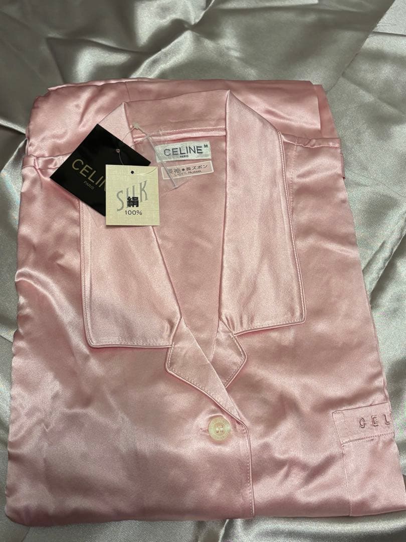 セリーヌ　パジャマシャツ celine ルームウェア