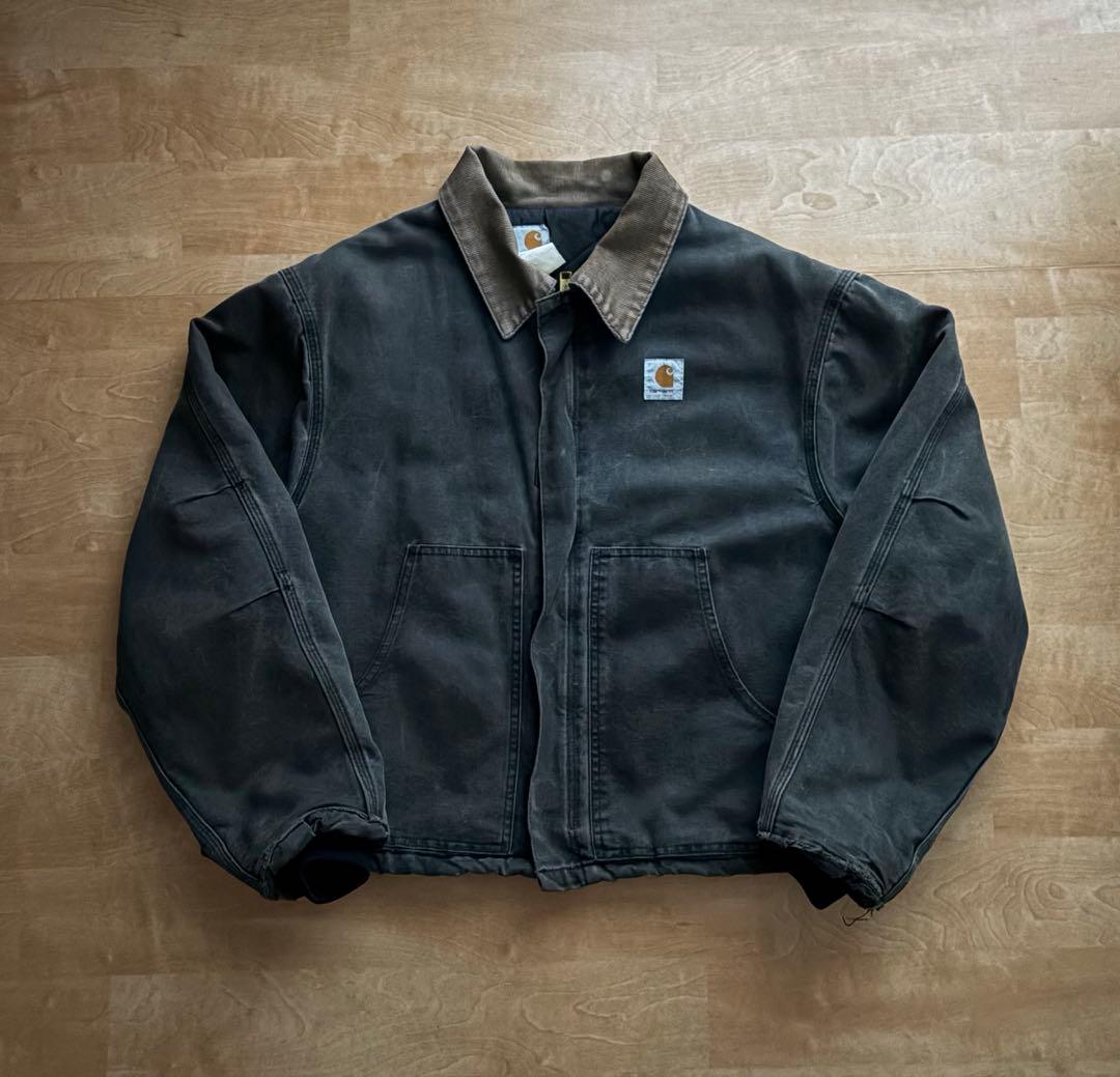 ツ*缶様 90s usa製　星タグ　カーハート　トラディショナルジャケット　デト