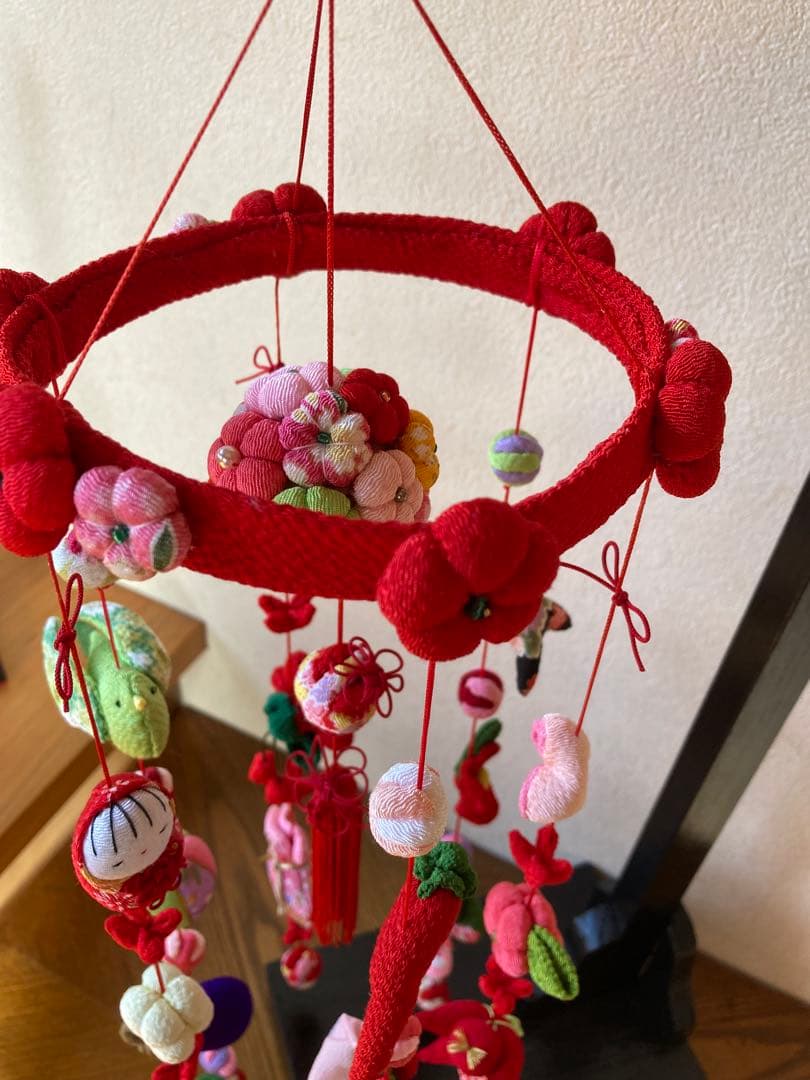 吊し雛　吊るし飾り　さげもん　初節句　縁起物　ちりめん細工