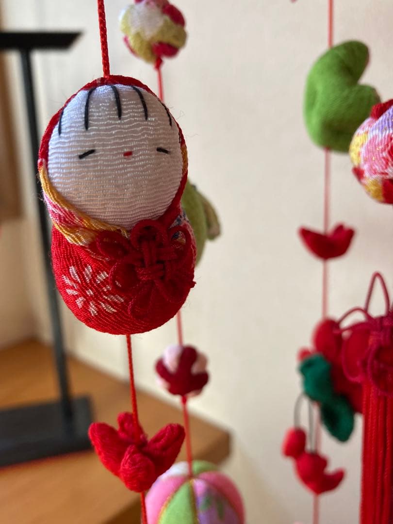 吊し雛　吊るし飾り　さげもん　初節句　縁起物　ちりめん細工