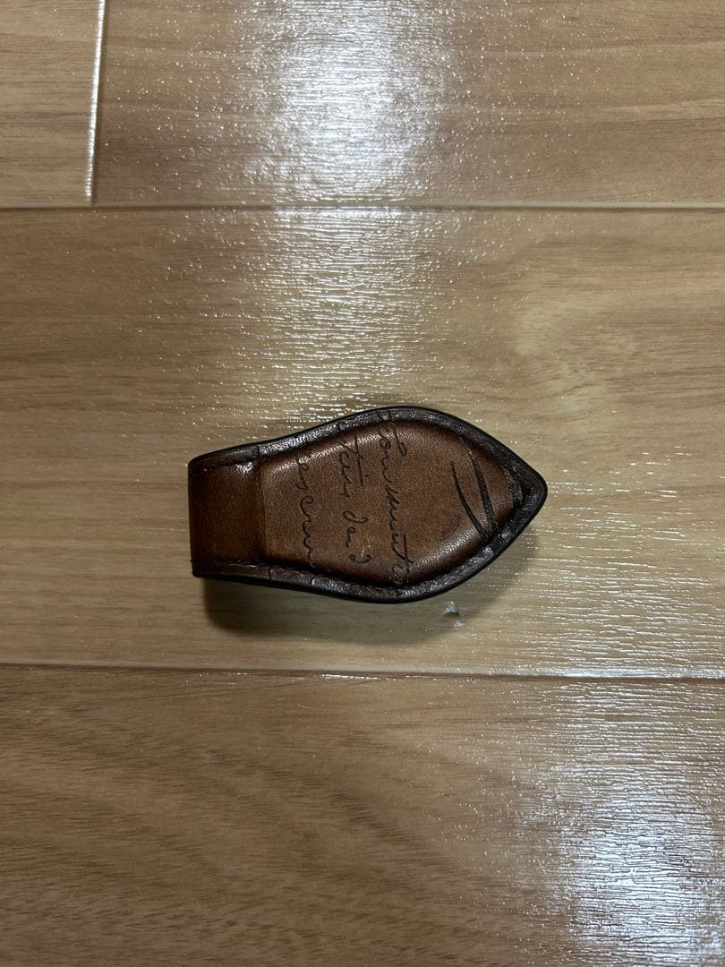 【激安】BERLUTI レザー マネークリップ