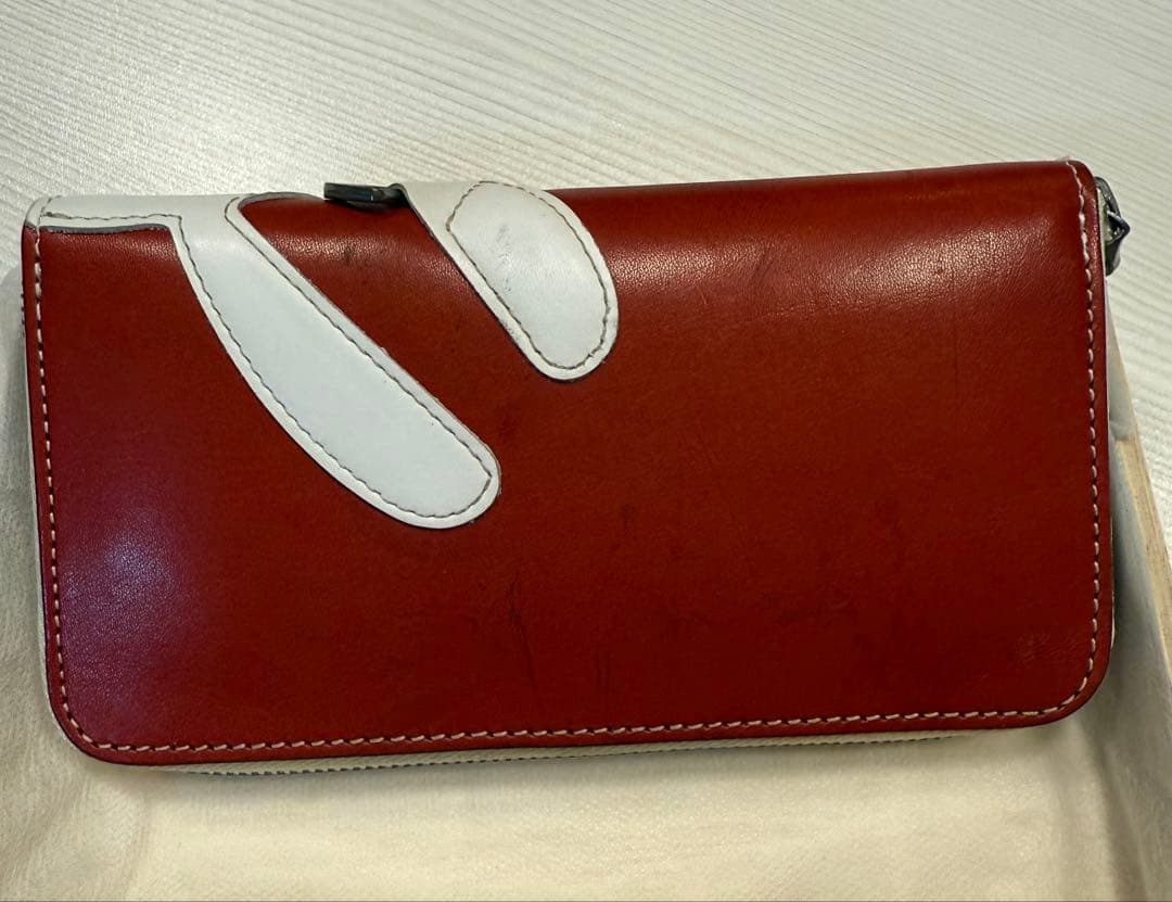 CUNE 長財布 牛革　木箱付き　ロングウォレット　財布　キューン