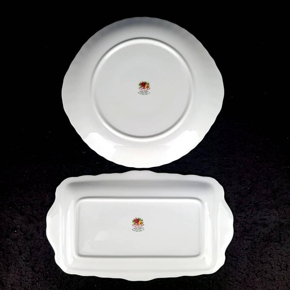 ●美品♪ロイヤルアルバート　オールドカントリーローズ　プレート　トレイ　2枚 9