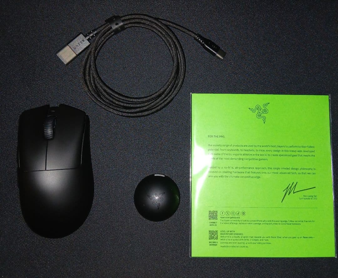W*T様 Razer レイザー DeathAdder V4 Pro ゲーミングマ