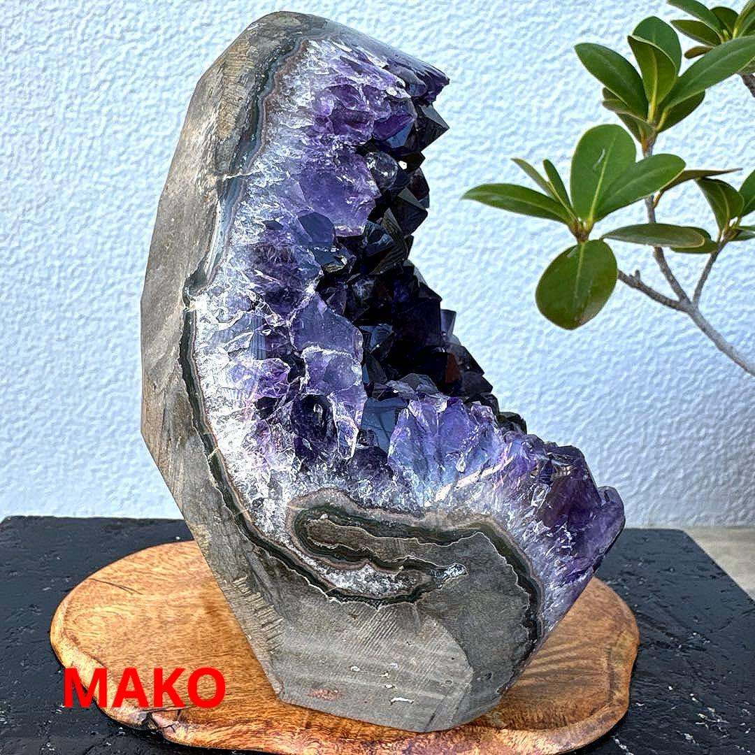 M1654☆アメジストクラスター2.0Kg☆天然石　原石☆N50406