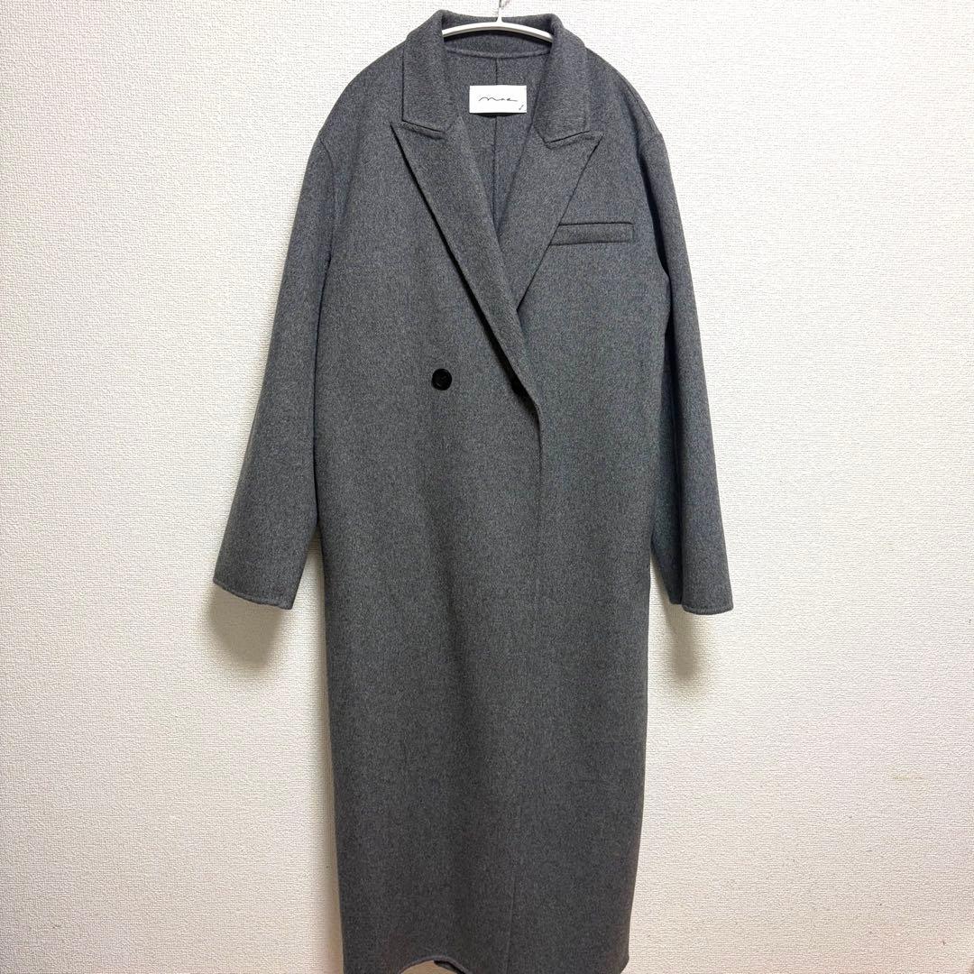 na.e 新品未使用　Wool&Cashmere Long Coat_Gray