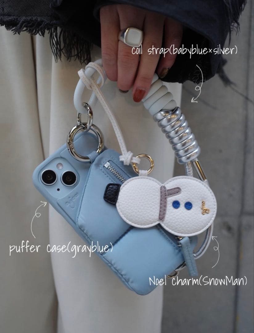 ajew エジュー Coilstrap コイルストラップ ストラップ ルクア限定