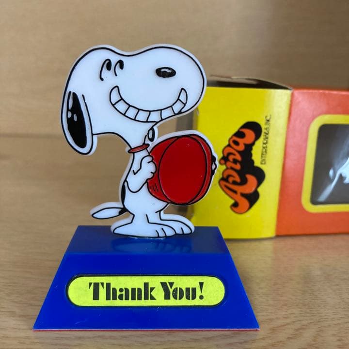ヴィンテージ SNOOPY トロフィー AVIVA 箱付