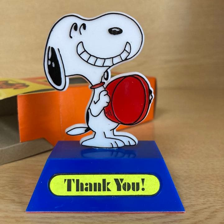 ヴィンテージ SNOOPY トロフィー AVIVA 箱付