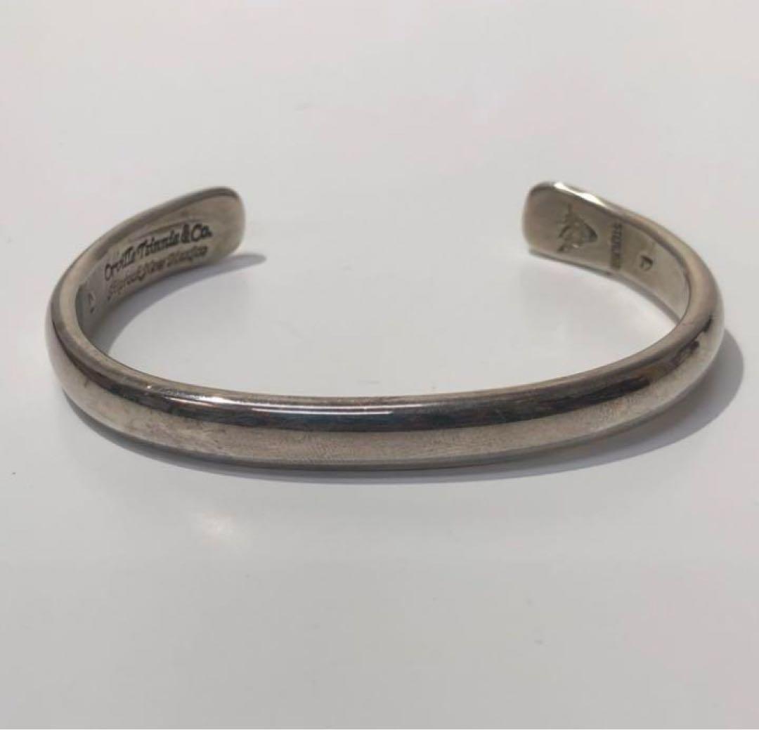 orville tsinnie バングル プレーン 925 Indian L