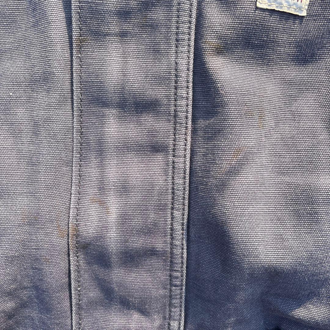 て*つ様 【希少】Carhartt サンタフェ型　ジャケット ネイビー usa製