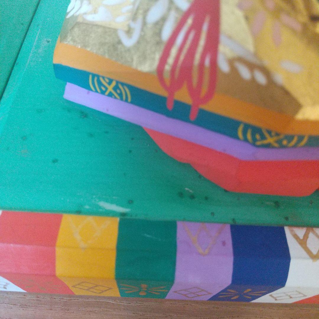 南部神泉 奈良一刀彫 雛人形 雛飾り 一刀彫 木製 金彩 かわいいお顔