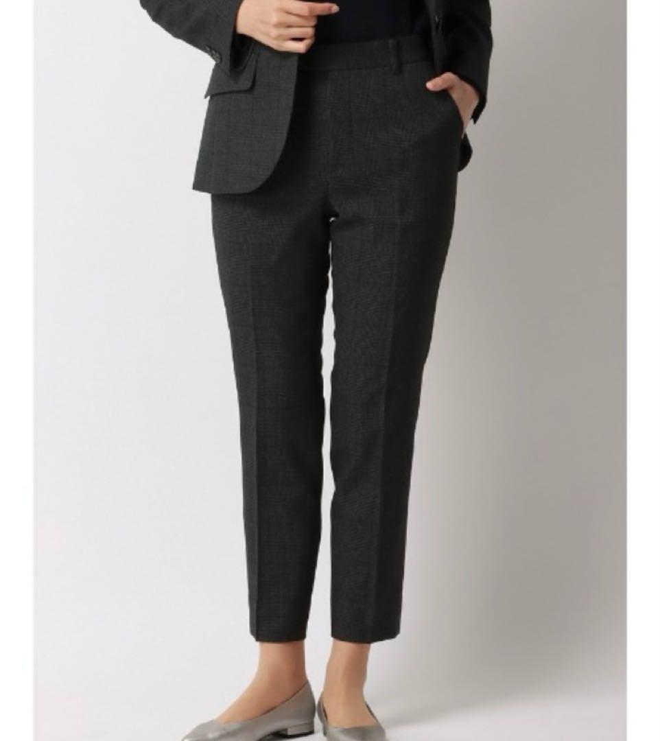 新品　ザスーツカンパニー　WIITE グレンチェック　パンツスーツ　40