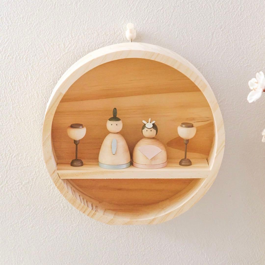 サリュ ＊ ひなまつり2026【収納できる雛人形・壁掛け雛人形】