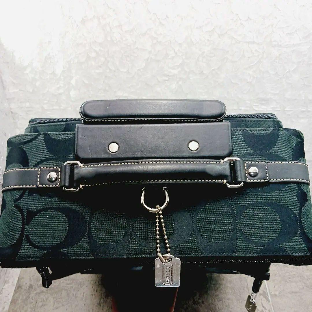 DD様✨COACH✨キャリーケース シグネチャー 出張 機内持ち込み可 大容量