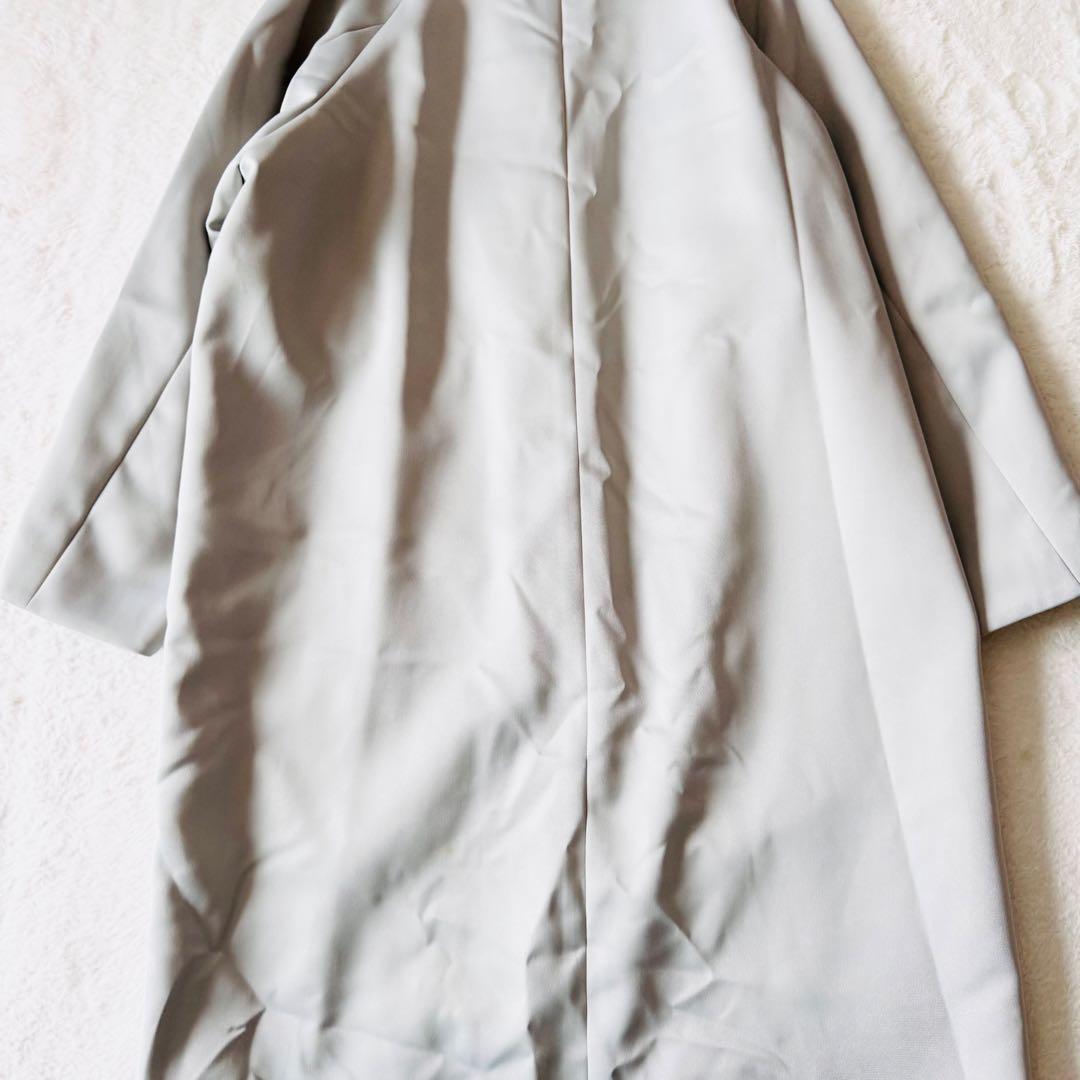 5232 【新品未使用】 アナイ ロングコート 38 グレー 定価91,300円