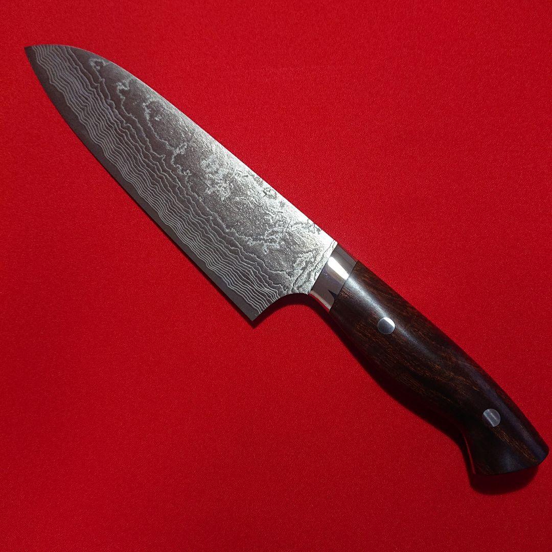 包丁本物ダマスカス スーパーゴールド2 片山雄太 185㎜