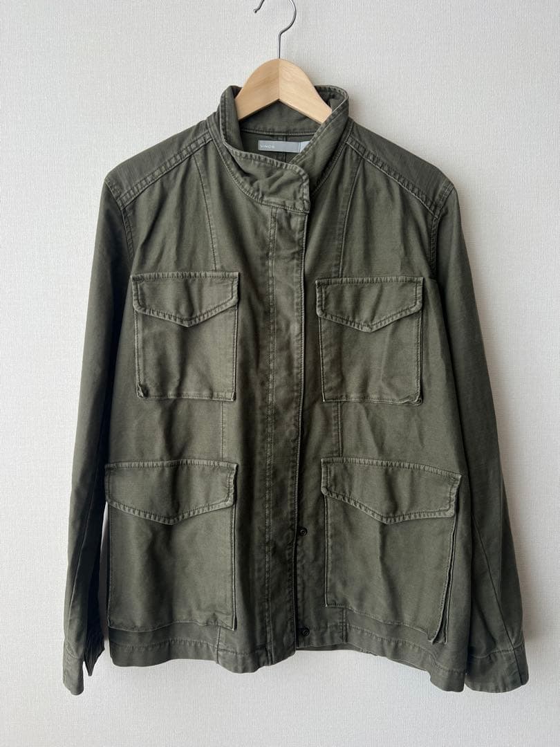 値下げ‼️Vince カーキミリタリージャケット未使用サイズM