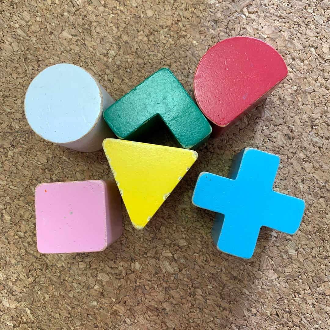 木製知育玩具セット　7点