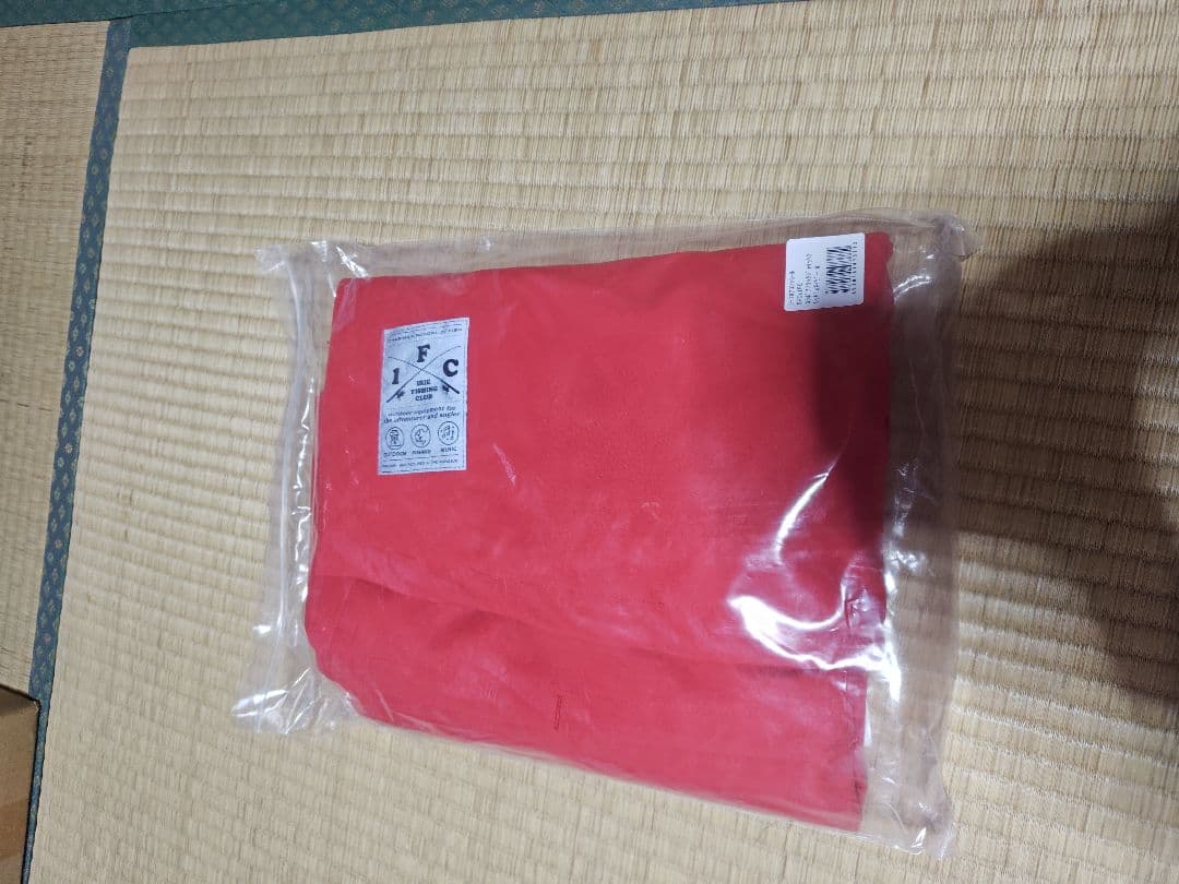 シーフロアコントロールSFCxIFCコラボアノラックジャケット2レッドxネイビー