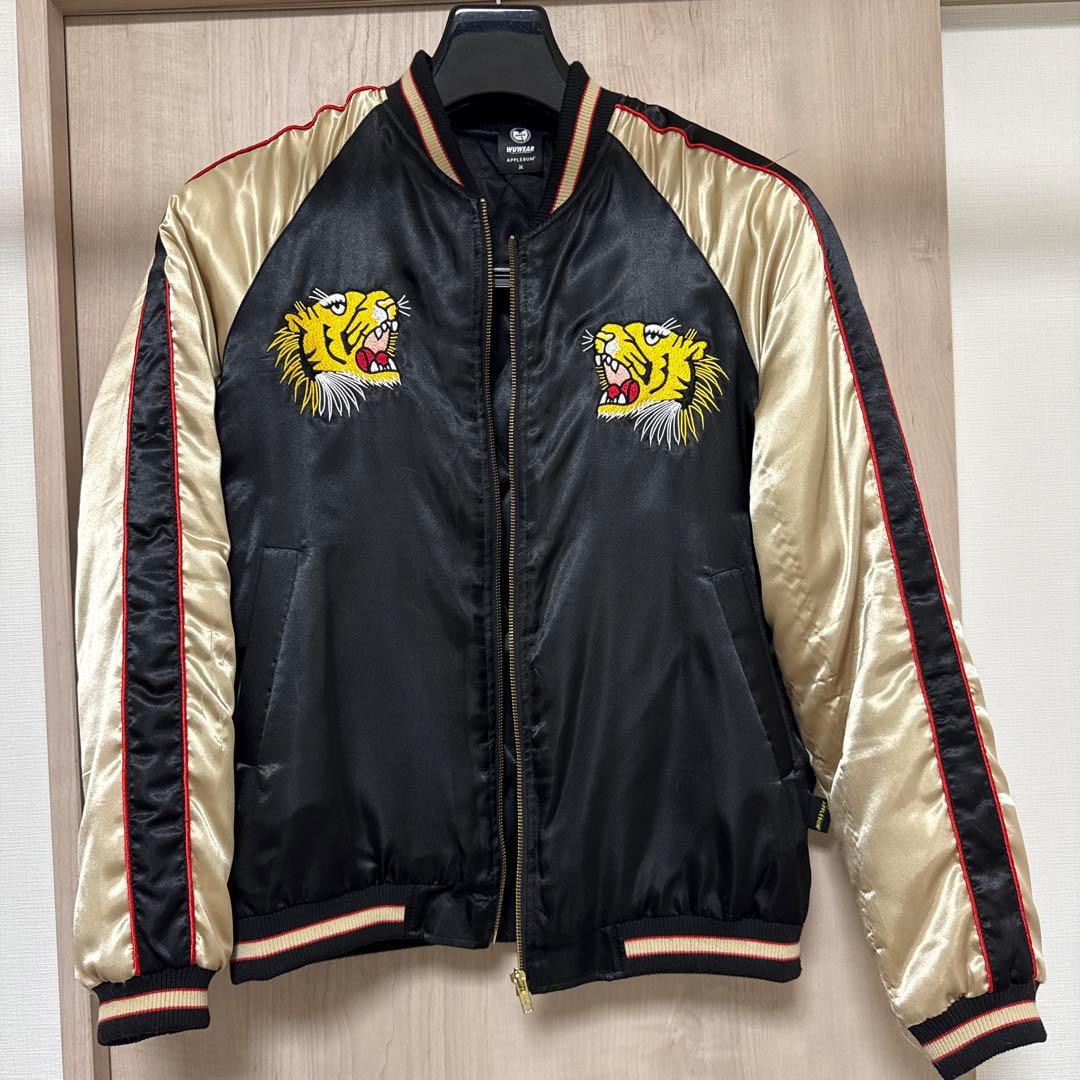 APPLEBUM トラ刺繍 スカジャン Mサイズ