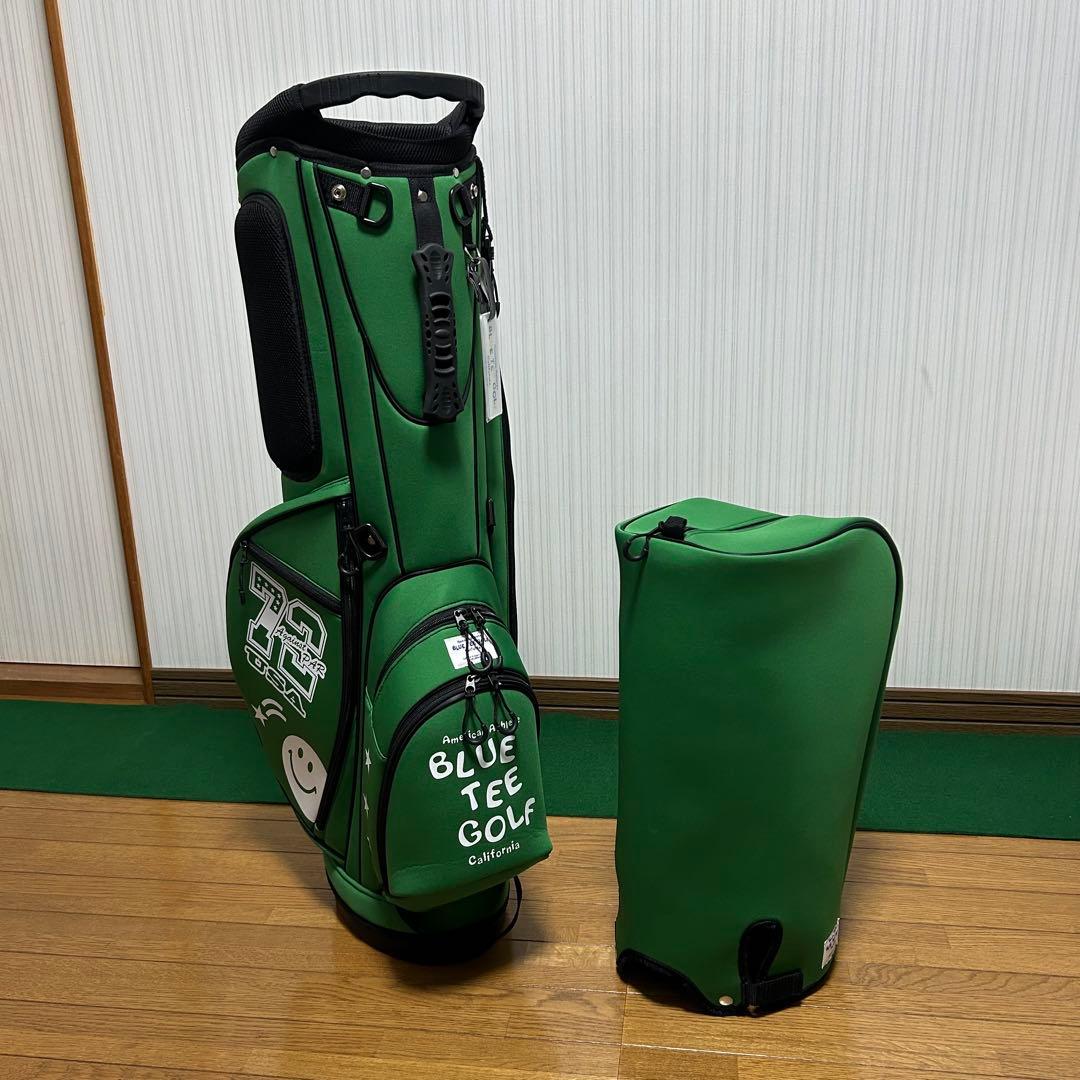 BLUE TEE GOLF ブルーティーゴルフ キャディバッグ スタンド式