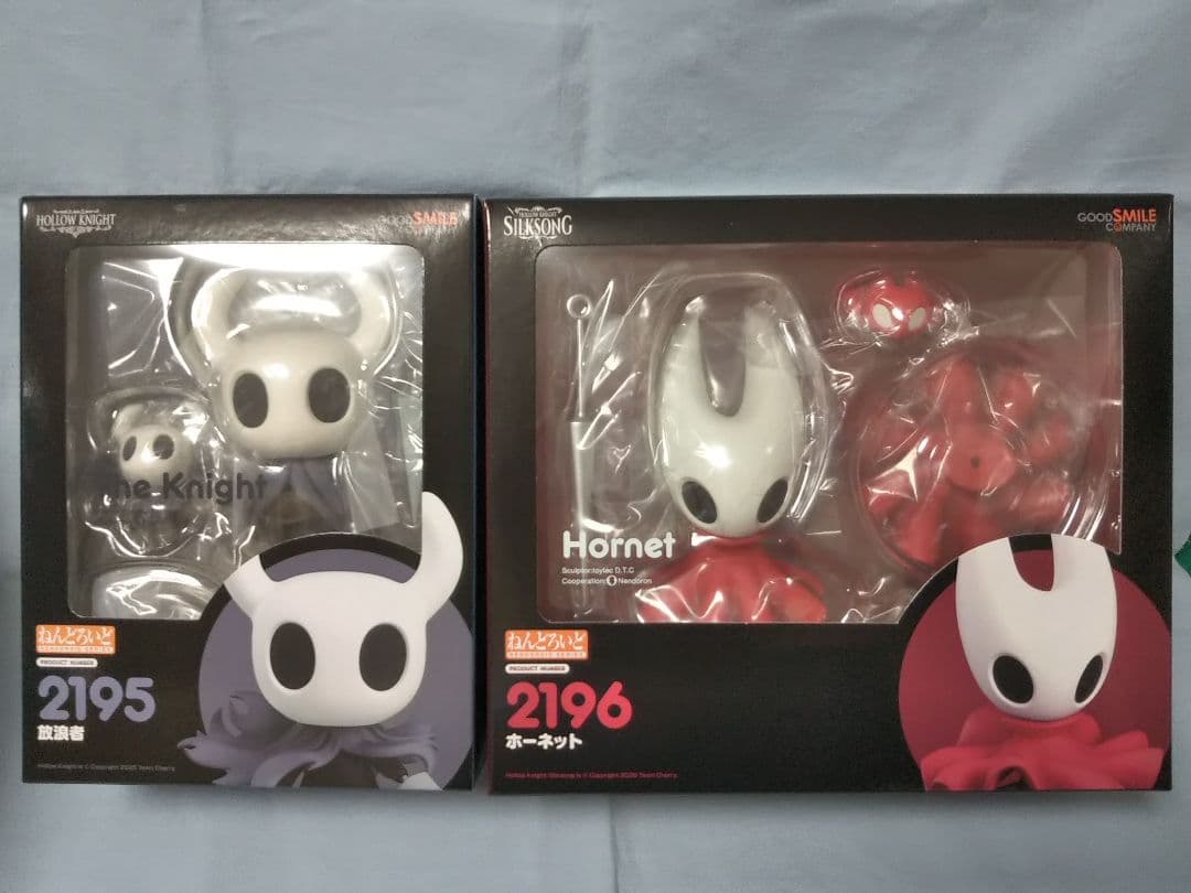 ねんどろいど/Hollow Knight放浪者＋Silk Songホーネット