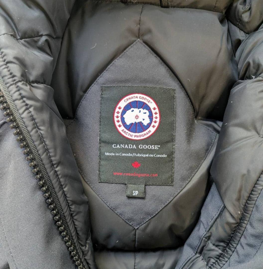 美品　カナダグース❤️　ダウン　ファー付き ブロンテ 　Sサイズ　レディース　黒