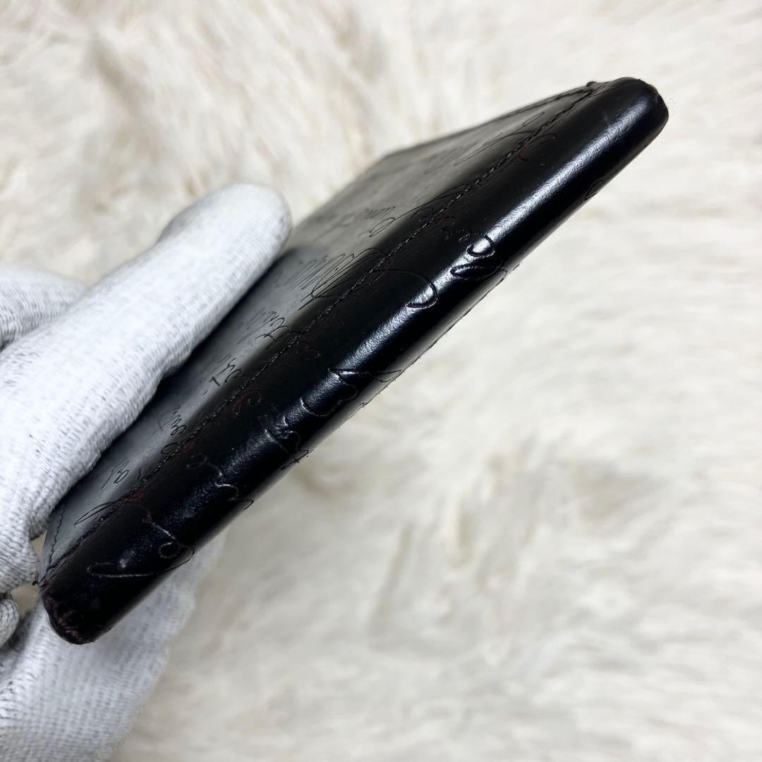 【良品】ベルルッティ マネークリップ レザー カリグラフィー