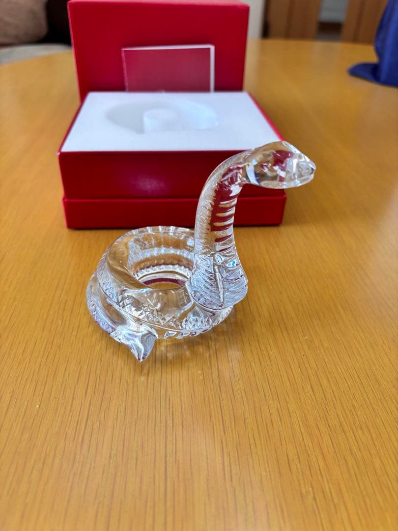 Baccarat クリスタル バカラ　蛇