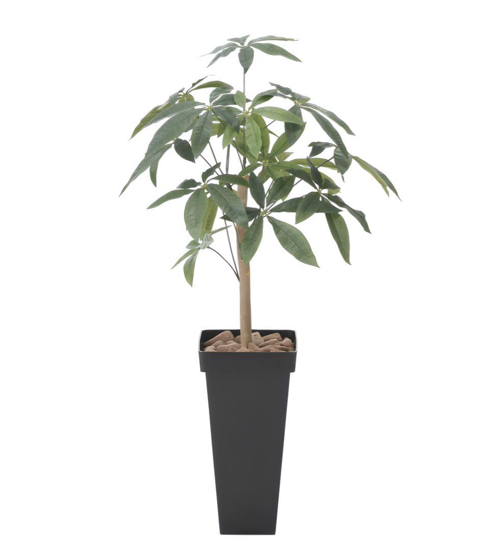 光触媒　人工観葉植物　ウォールグリーン　フェイクグリーン　スリムパキラ1.0