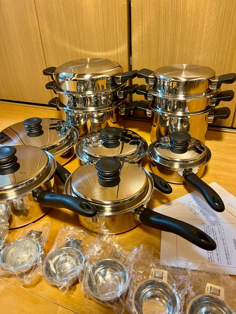 【極美品】アムウェイ クイーンクックウェア 24ピースセット