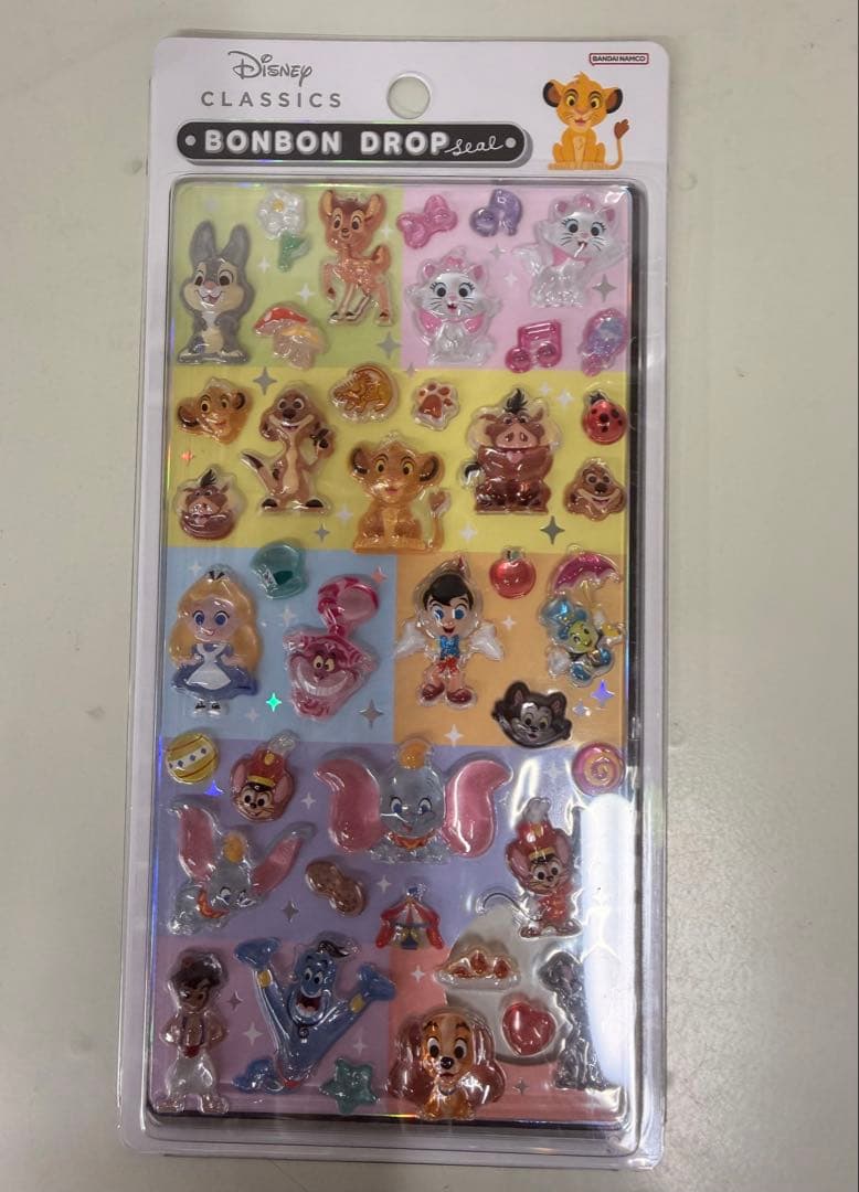 ディズニーボンボンドロップシール　８種