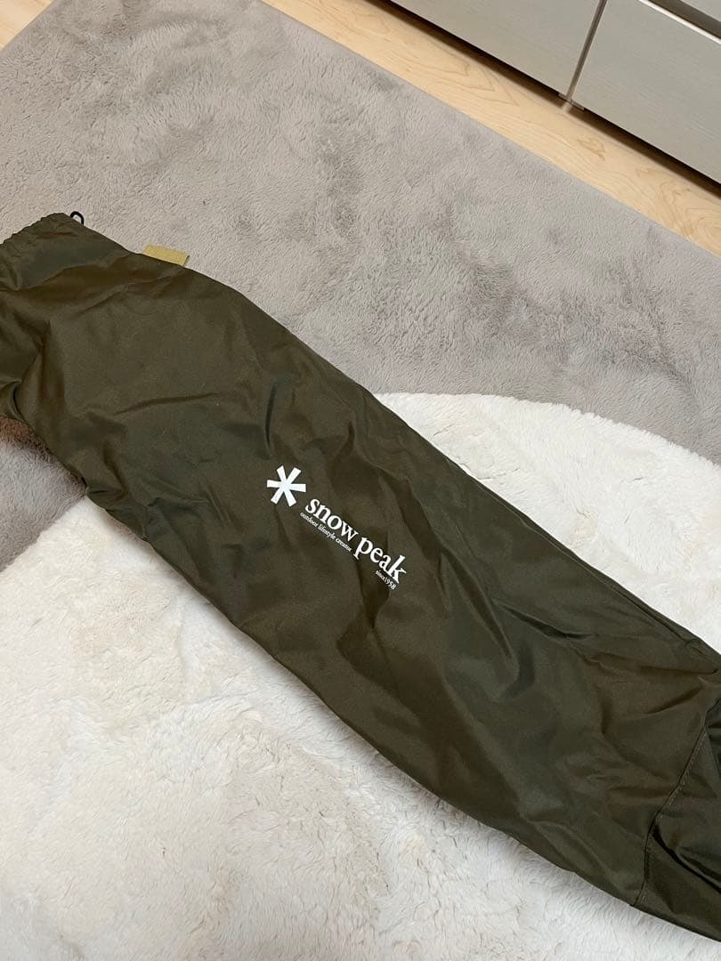 スノーピーク　ローチェア　カーキ