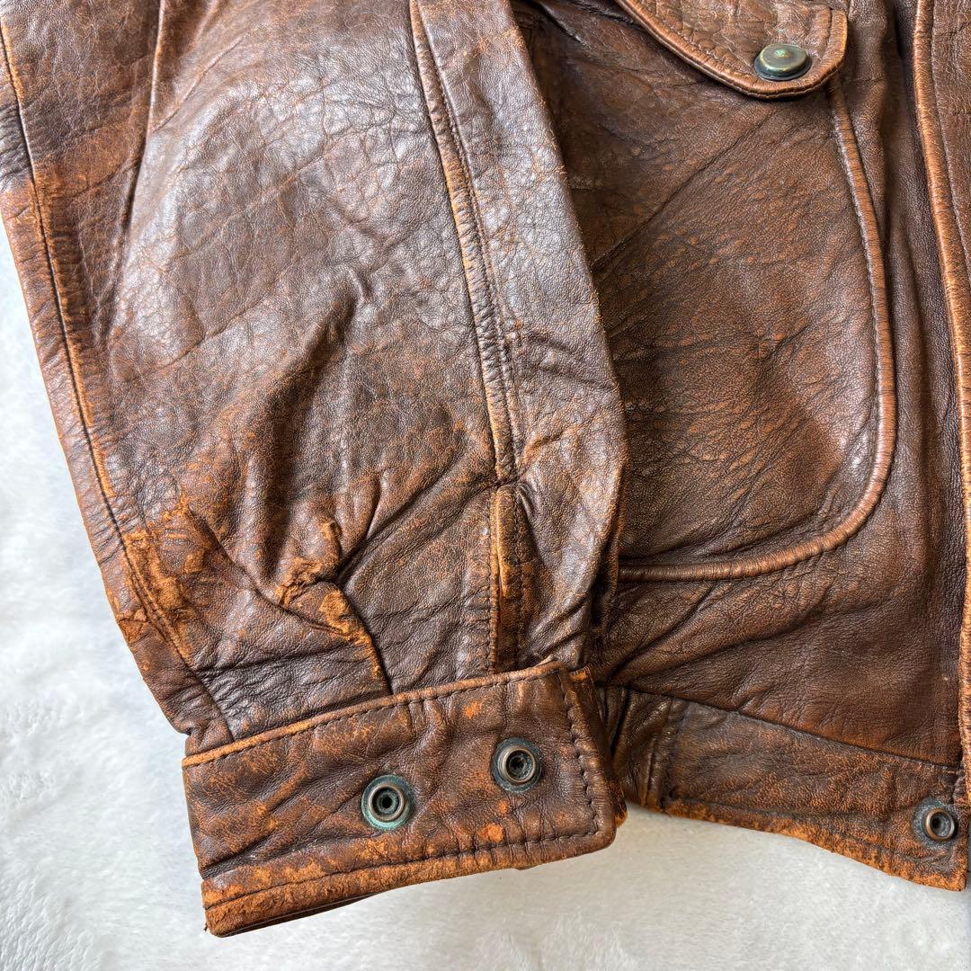 90s 本革 ハーレーダビッドソン G-1 A-2フライトジャケット 44 XL