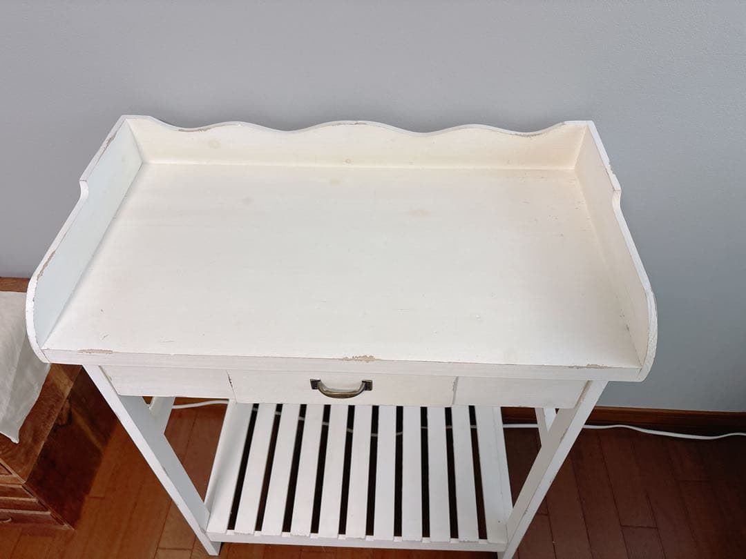 【送料込！】サリュ salut! web限定ディスプレイテーブル (ホワイト)