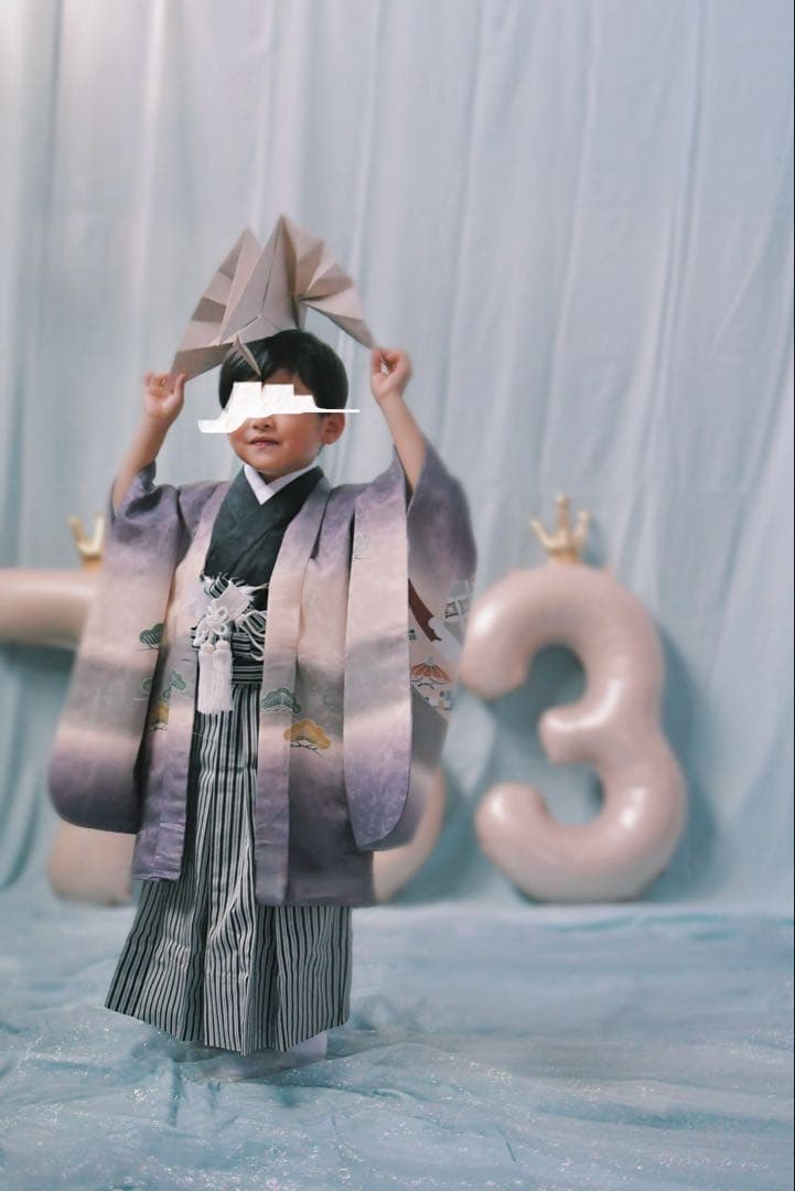 ほんわかさん専用★七五三の5歳児袴フルセット