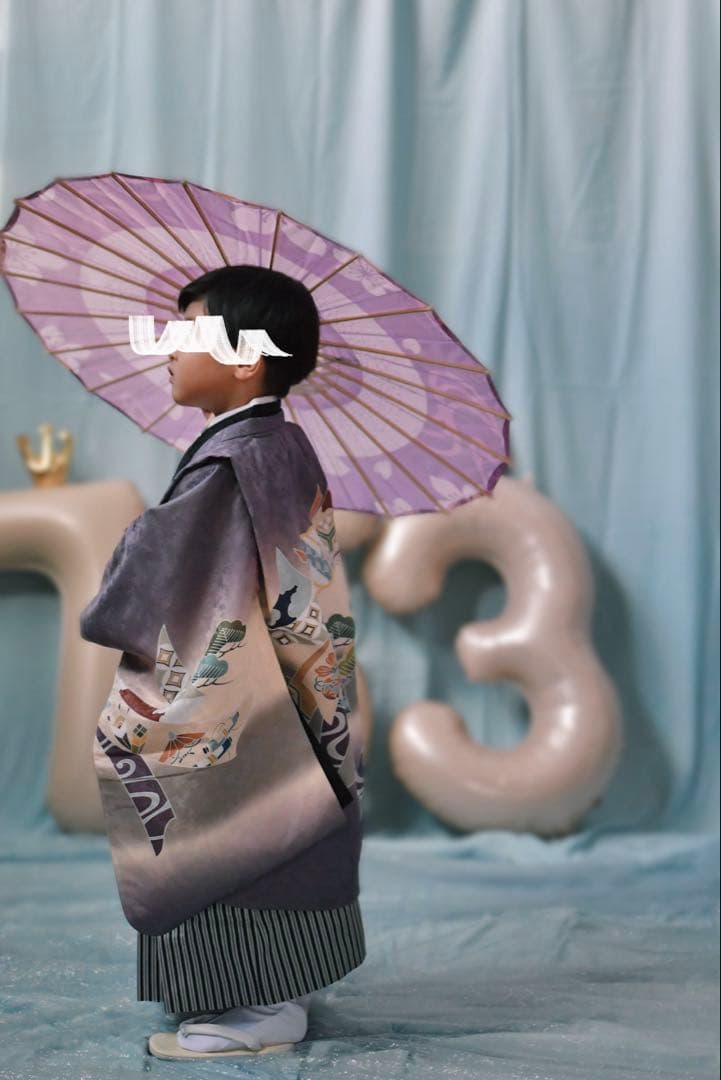 ほんわかさん専用★七五三の5歳児袴フルセット