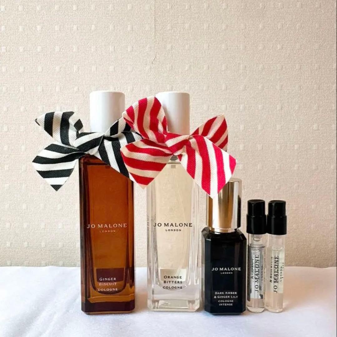 JO MALONE ジンジャービスケット・オレンジビター他　ミニボトル付き