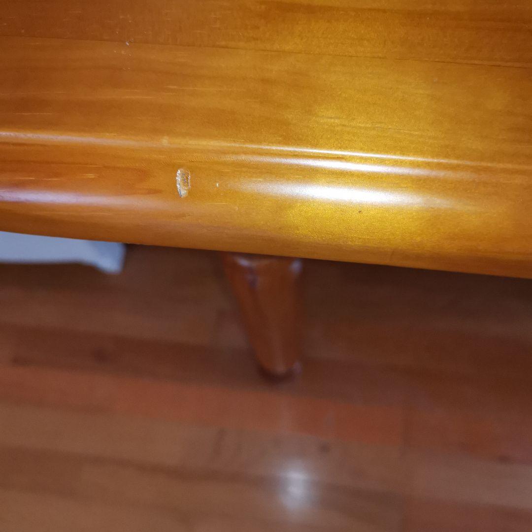 天然木　ライティングビューロー デスク 学習机 カントリー