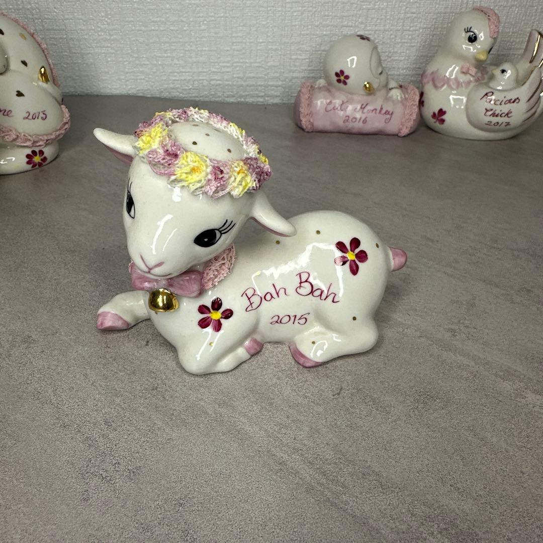 アイリッシュドレスデン 干支　5体セット