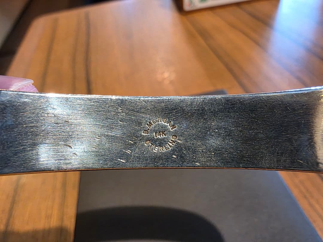 Bruce Morgan ブルースモーガン シルバー 14K バングル