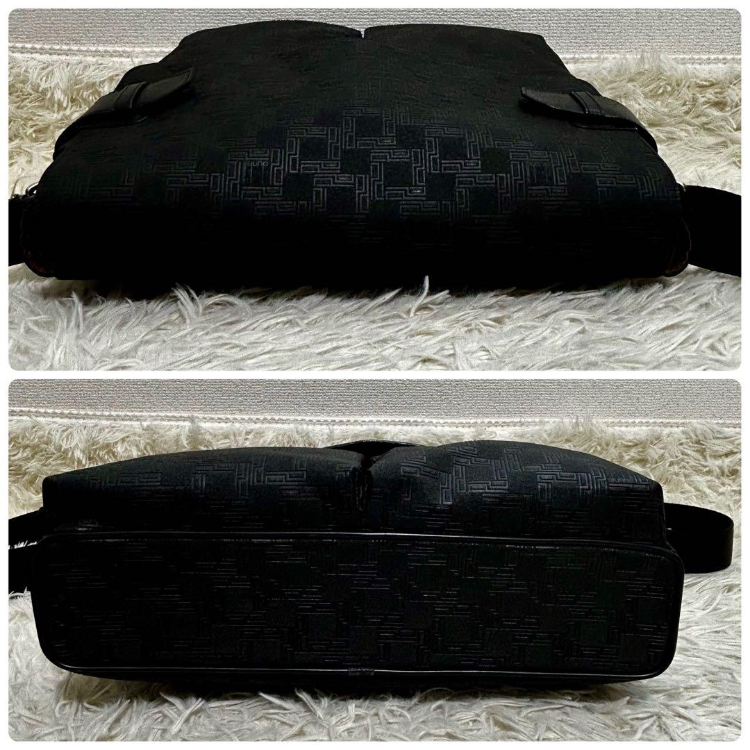 極美品✨ダンヒル メッセンジャーバッグ ディーエイト A4 PVC ロゴプレート