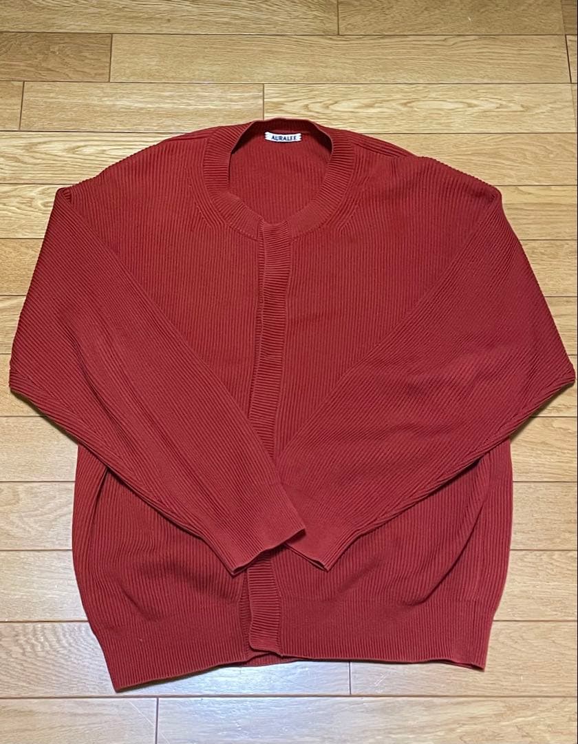 AURALEE 18ss ニットカーディガン4