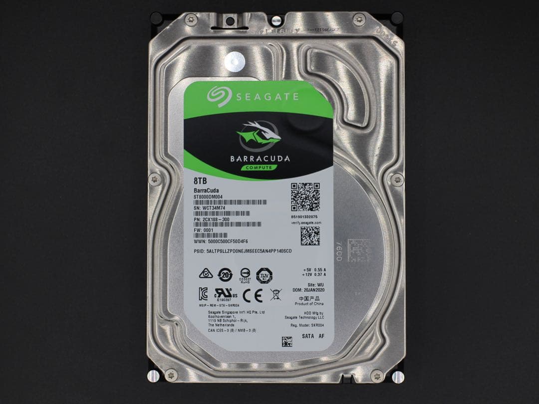 SEAGATE HDD 8TB ST8000DM004 ハードディスク 11