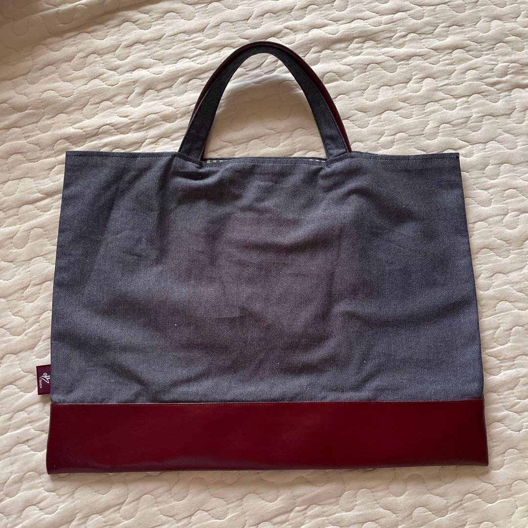 【美品】familiar 阪急電車コラボ レッスンバック